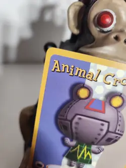 RIBBOT #154 Animal Crossing Card AUTHENTIC Nintendo Rare Htf Series 3 - Image 5