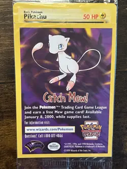 Full set sealed pokemon movie promo cards - Image 4
