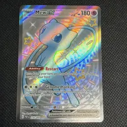 NM! Mew ex (216/091) Paldean Fates Full Art Pokemon Card! Pokemon TCG - Image 1