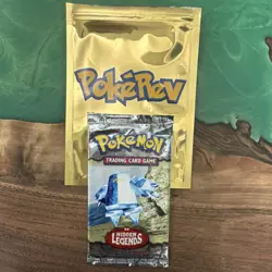 Pokemon TCG EX Hidden Legends Booster Pack Sealed 9 Cards Regice Vintage - Image 1
