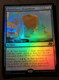 Riverchurn Monument - Foil - DFT - MTG - EN - NM - 0057 - Image 1