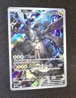 Pokemon N's Zekrom Promo Full Art Holo Card 039 Dragon 130 HP TCG 002 - Image 1