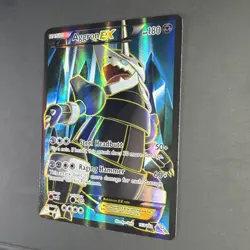 Pokemon Aggron EX Full Art Ultra Rare Holo XY Primal Clash 153/160 180 HP Card - Image 4