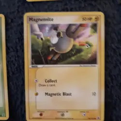 Magnemite Ex Delta Species Set 74/113 Pokemon Cards. - Image 1