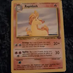 Rapidash Jungle Set 44/64 Pokemon Card - Image 1