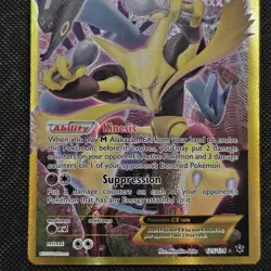 Alakazam EX 125/124 Fates Collide Secret Rare Holo Full Art Pokemon Card MP - Image 3