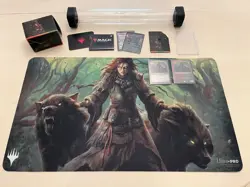 MtG: EXIT FROM EXILE Deck w/ Faldorn, DWH incl. FOIL + CS Card, Playmat, NM - Image 1