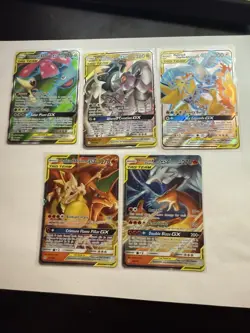 Pokemon Cards Lot Of 5 Tag Team - Near Mint - Image 1