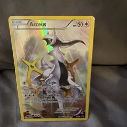 The Pokemon Company Arceus XY Promo Holo Card #XY83 Basic 120 HP Judgment Blast - Image 1