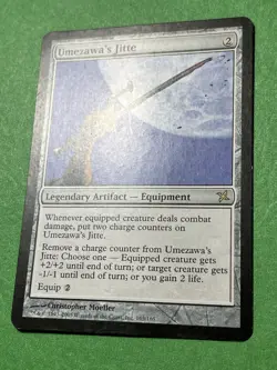 **Umezawa’s Jitte** ~Betrayers of Kamigawa~ MTG: Magic, Moderate Play (MP) - Image 3