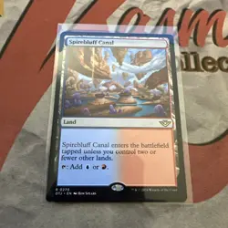 MTG Spirebluff Canal Outlaws of Thunder Junction Regular #0270 - Image 1