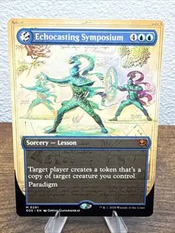 Echocasting Symposium (Borderless) Secrets of Strixhaven Regular - Image 1