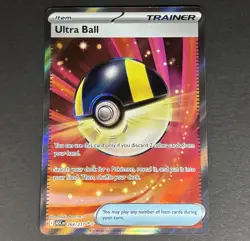 Ultra Ball 264/217 Ultra Rare Full Art - Pokemon TCG Ascended Heroes - NM - Image 1