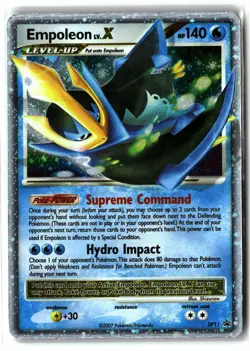 Empoleon LV.X ⭐ DP11 Holo Promo Diamond and Pearl Promos Pokemon LP/MP - Image 1