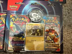 Pokemon TCG Lot Of 5 Phantasmal Flames, Mega Evolution 2 Pack Blister, Raikou - Image 3