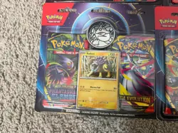 Pokemon TCG Lot Of 5 Phantasmal Flames, Mega Evolution 2 Pack Blister, Raikou - Image 4