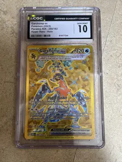 CGC Gem Mint 10: Garchomp EX (#260/182) Pokemon Paradox Rift (EN) - Image 2