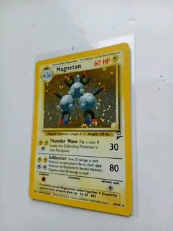 Pokemon TCG Magneton Base Set 2 Holo Unlimited Rare - Image 2