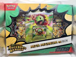 Pokemon -NEW- Ascended Heros Mega Meganium Ex Box Factory Sealed 🔥 - Image 1