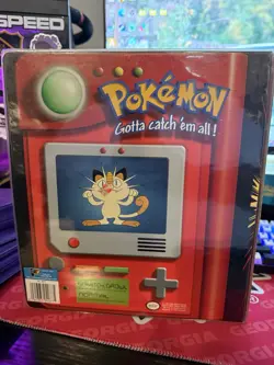 Nintendo Pokemon 3-Ring Binder Pikachu Meowth 9-Pocket Vintage 1999 - Image 3