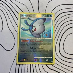 Pokemon TCG Mantyke - Diamond & Pearl 55/130 - Reverse Holo LP 2007 - Image 1
