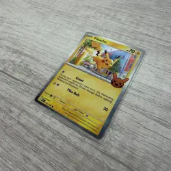 Pikachu 062/193 Holo Common Trick or Trade BOOster 2023 Pokemon Holo Near Mint - Image 2