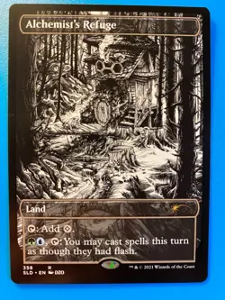 MTG 1x Alchemist's Refuge # 358 Secret Lair Drop Magic the Gathering Card x1 NM - Image 1