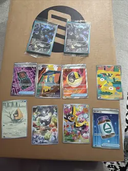 Pokemon Ascended Heroes Illustration Rare Lot Of 12 Cards NM - Image 1
