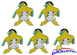 (5) Pokemon Generations Mythical 20th Anniversary Collection JIRACHI PIN - Image 1