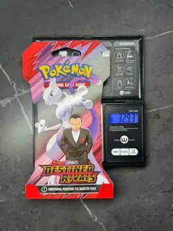 (VERY HEAVY)🔥 32.93g Pokemon TCG Destined Rivals Sleeved Booster Pack Brand New - Image 1