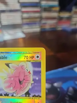 2002 Pokemon Expedition Clefable Reverse Holo 07/165 Rare E-reader Badly Damaged - Image 4