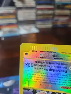 2002 Pokemon Expedition Clefable Reverse Holo 07/165 Rare E-reader Badly Damaged - Image 5