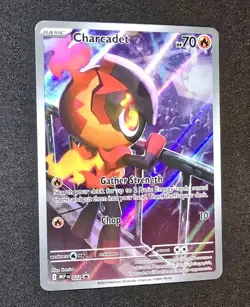Charcadet 022 Promo Holo Pokemon Phantasmal Flames NM 007 - Image 1