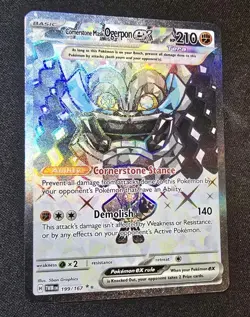 Cornerstone Mask Ogerpon ex 199/167 Full Art Pokemon Sv06: Twilight Masquerade - Image 1