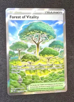 Forest of Vitality 109/088 - Full Art Ultra Rare - Pokemon Perfect Order Aa27 - Image 1