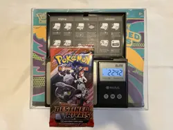 Heavy! 🔥🔥🔥(22.42g) Pokemon TCG Destined Rivals Booster Pack SEALED ✅ - Image 1