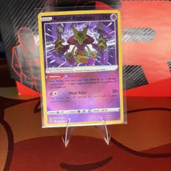 2022 Pokemon Silver Tempest Radiant Alakazam Holo 059/195 NM/M - Image 1