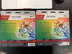 Pokemon First Partner Illustration Collection Series 1 2 Box Lot Promo Booster - Image 2