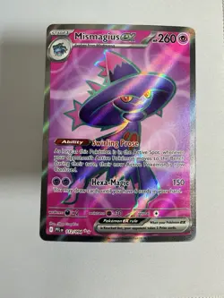 Mismagius ex 112/094 Me02: Phantasmal Flames Holo Pokemon Near Mint - Image 1