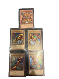 YuGiOh - Exodia The Forbidden One Complete Set - YGLD-ENA17-21 LP/NM - Image 1