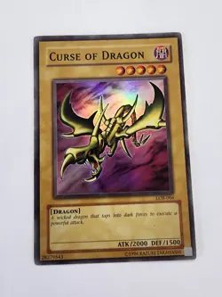 Curse of Dragon LOB-066 The Legend of Blue Eyes White Dragon Unlimited YuGiOh - Image 1