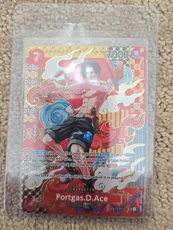 Portgas D. Ace One Piece OP02-013 SP Special Rare SR Two Legends NM - Image 2