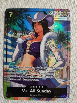 One Piece Ms. All Sunday (Alternate Art) SR OP14-084 English - Image 3