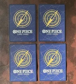 LOT of 4 Portgas.D.Ace ST15-005 One Piece CG Illusttation Box Vol5 SR Promo MINT - Image 3