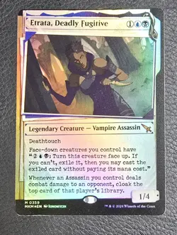 Etrata, Deadly Fugitive (Showcase) MTG NM Murders at Karlov Manor FOIL Magic - Image 1