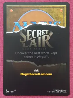 Magic The Gathering LOTR TALES OF MIDDLE-EARTH TREASURE token card MTG - Image 2