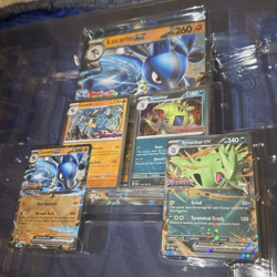 Pokemon Stamped Promos Prismatic Evolutions Lucario Tyranitar ex Premium Box - Image 2