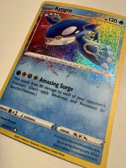 Kyogre Pokemon Shining Fates 021/072 Amazing Rare NM-Lot Of 7 - Image 2