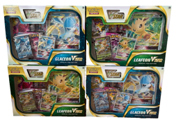 Pokemon TCG 2x Leafeon & 2x Glaceon VSTAR Special Collection - NEW SEALED - Image 1