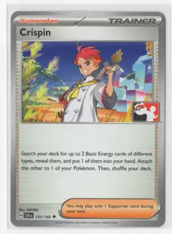 Pokemon Prize Pack Series 7 Crispin 133/142 - PLAY STAMP - Image 1